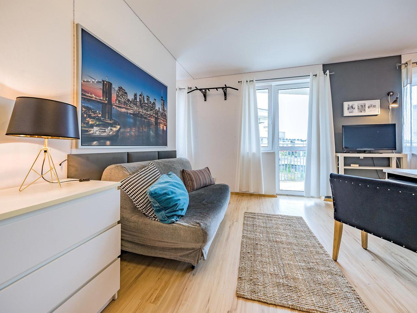 Apartament Z Balkonem I Bezplatnym Parkingiem Gdansk Bagian luar foto